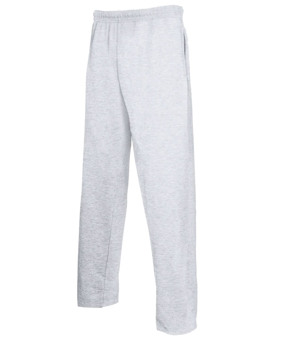 Fruit of the Loom Fruit Of The Loom Lightweight Sweatpants SS904 - Heather Grey - Customisable Shorts