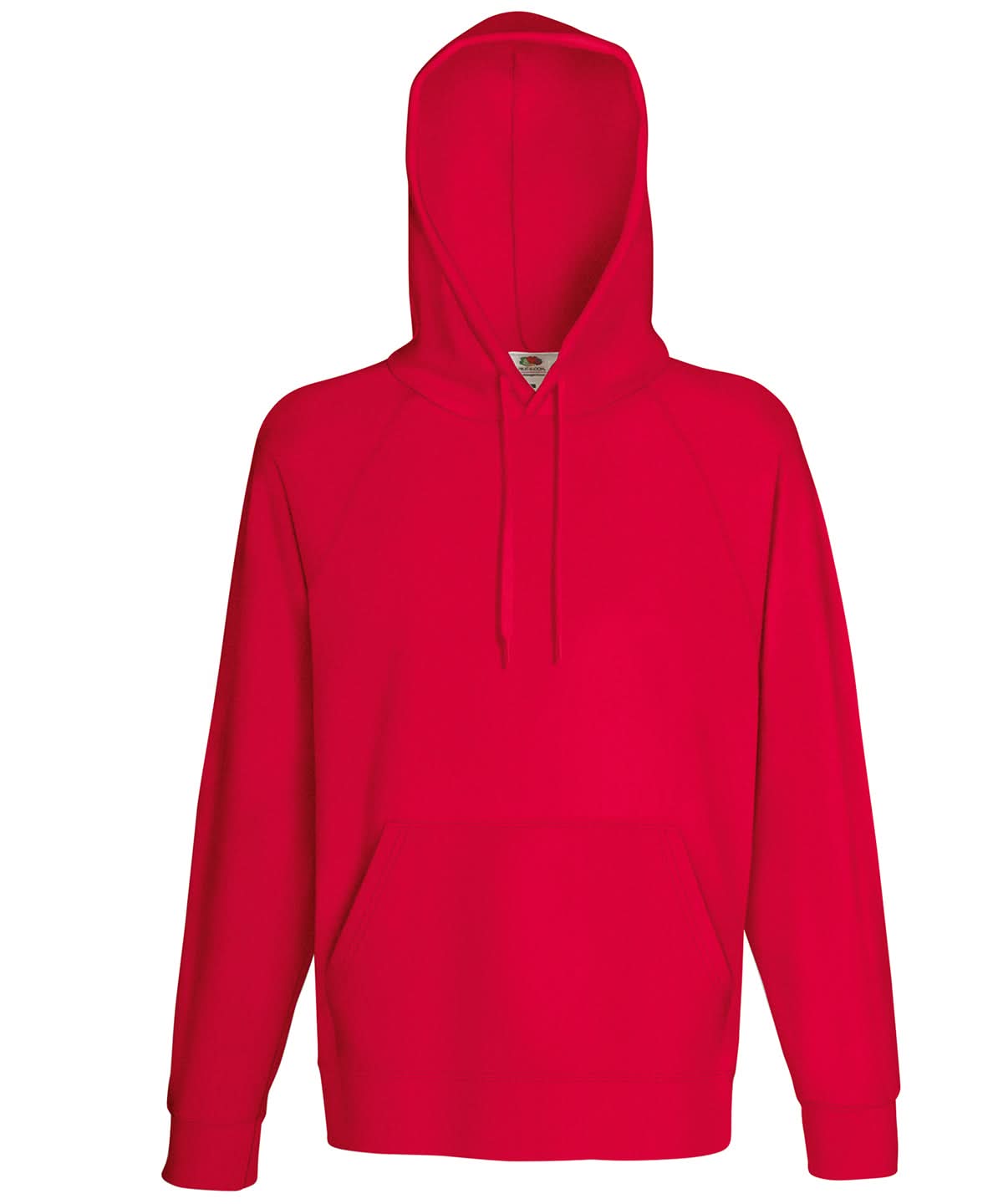 Fruit of the Loom Fruit Of The Loom Lightweight Hooded Sweatshirt SS925 - Red - Customisable Sweatshirts