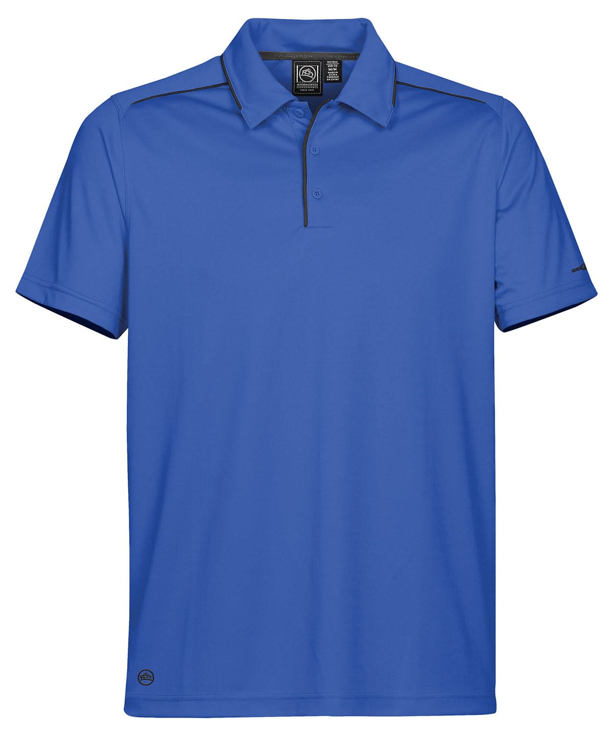 Stormtech H2X Inertia performance polo ST153 - Royal Black - Customisable Polos