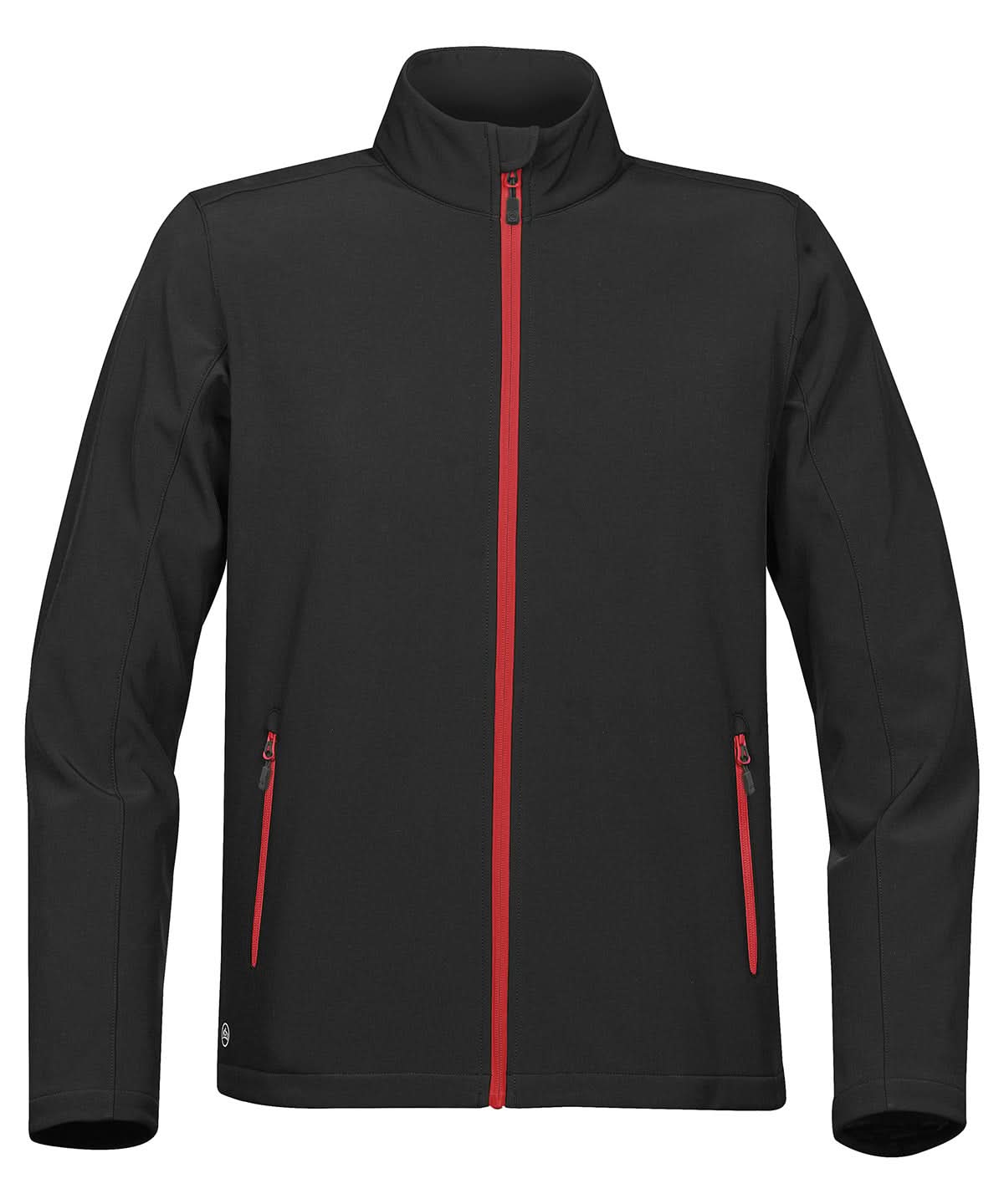 Stormtech Orbiter Softshell ST171 - Black Red - Customisable Softshell Jacket