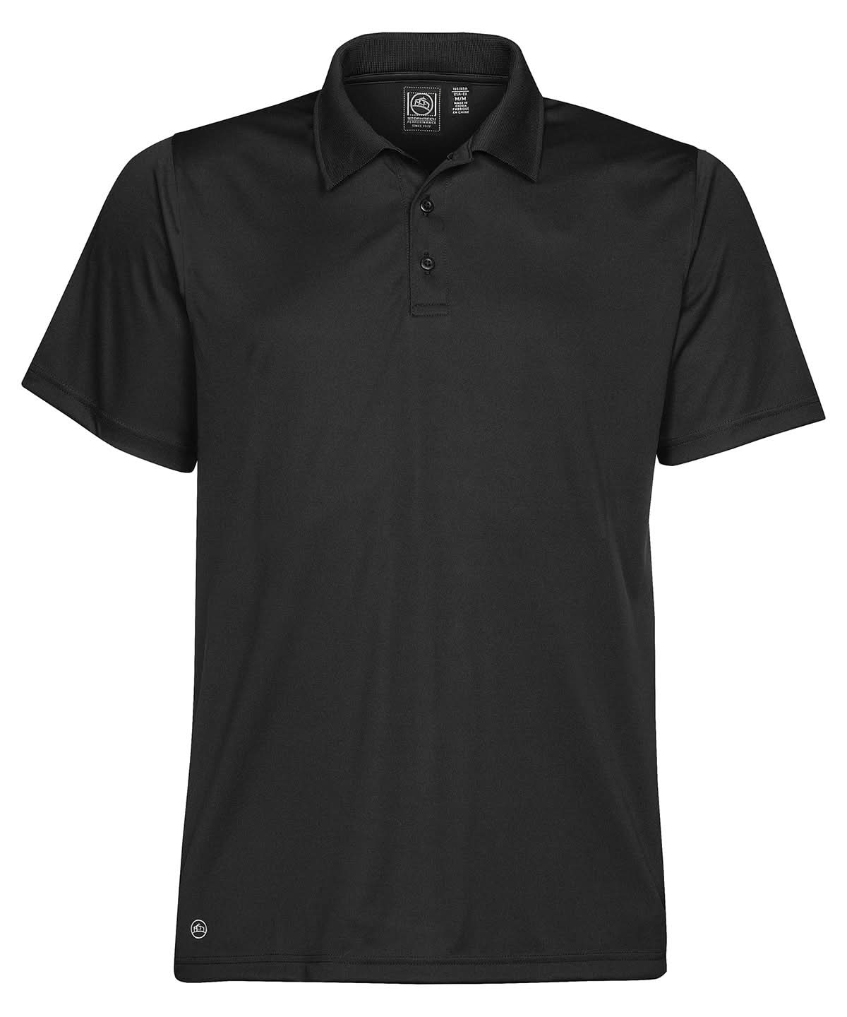 Stormtech Eclipse H2X Dry piqu polo ST172 - Black - Customisable Polos