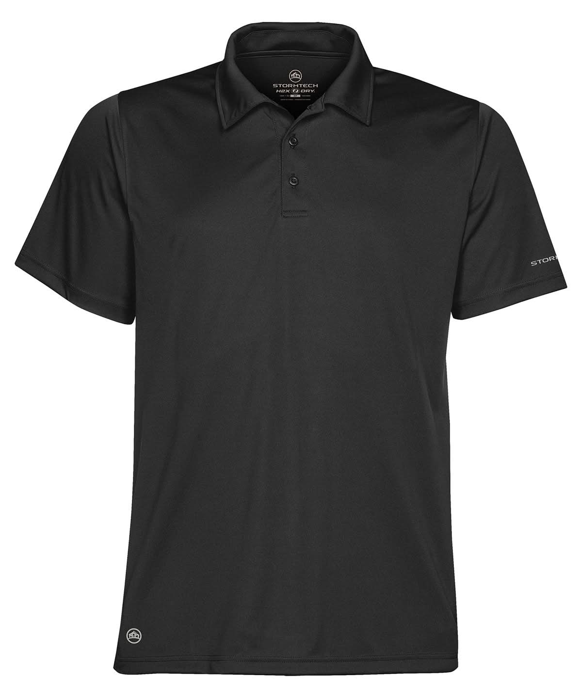 Stormtech Sports performance polo ST669 - Black - Customisable Polos