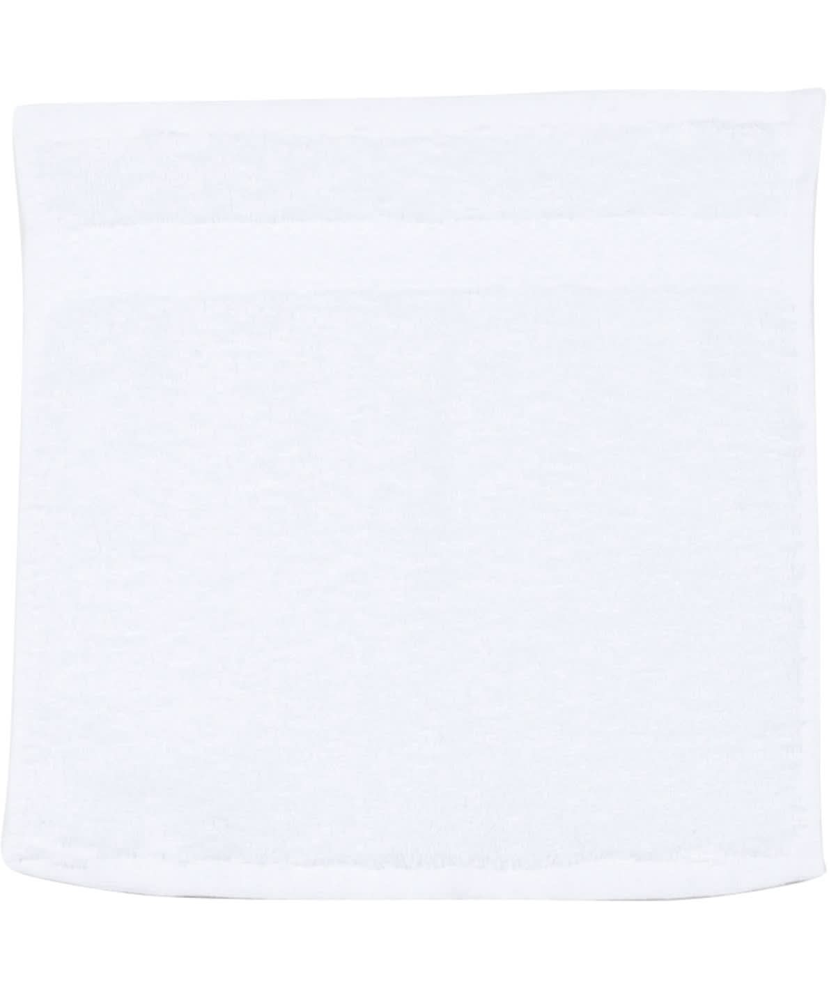 Towel City Luxury range face cloth TC001 - White One size - Customisable Towels