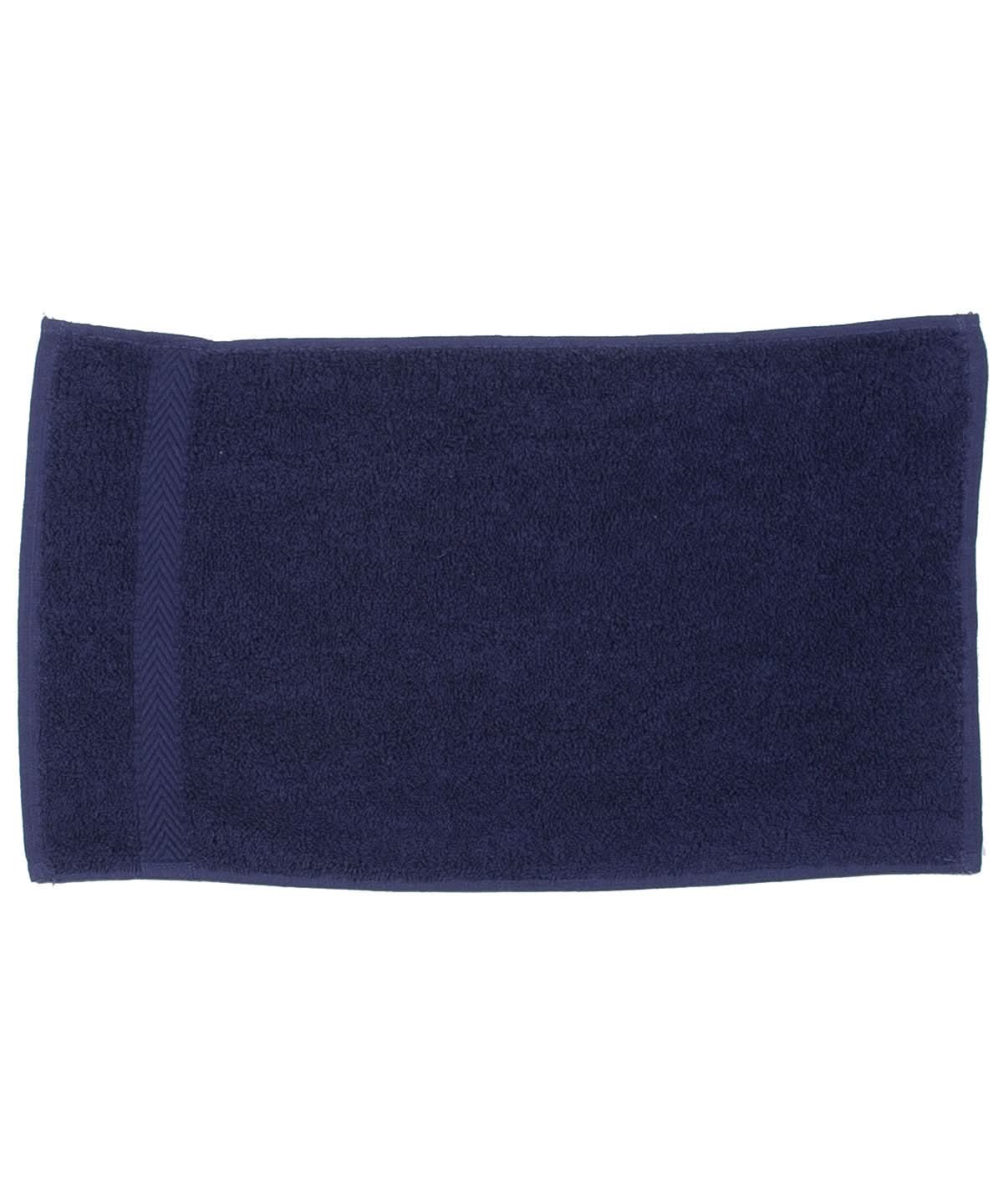 Towel City Luxury range guest towel TC005 - Navy One size - Customisable Towels
