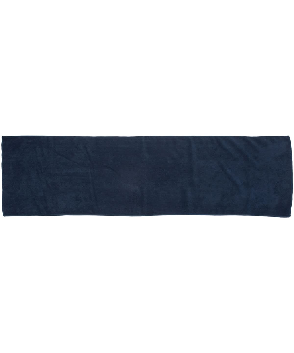Towel City Microfibre sports towel TC017 - Navy One size - Customisable Towels