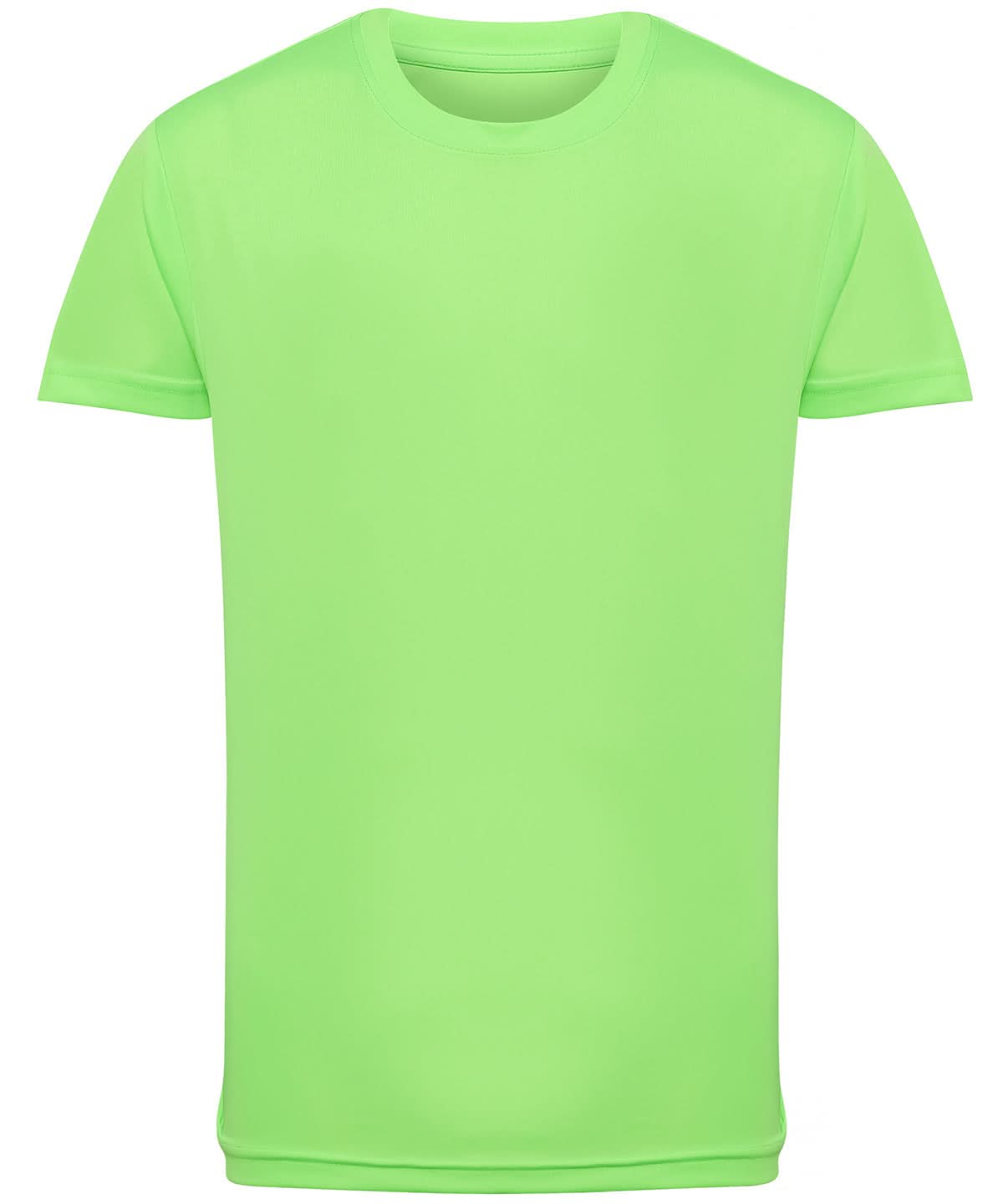 TriDri Tridri Kids Performance T Shirt TR10B - Lightning Green - Customisable T-Shirts