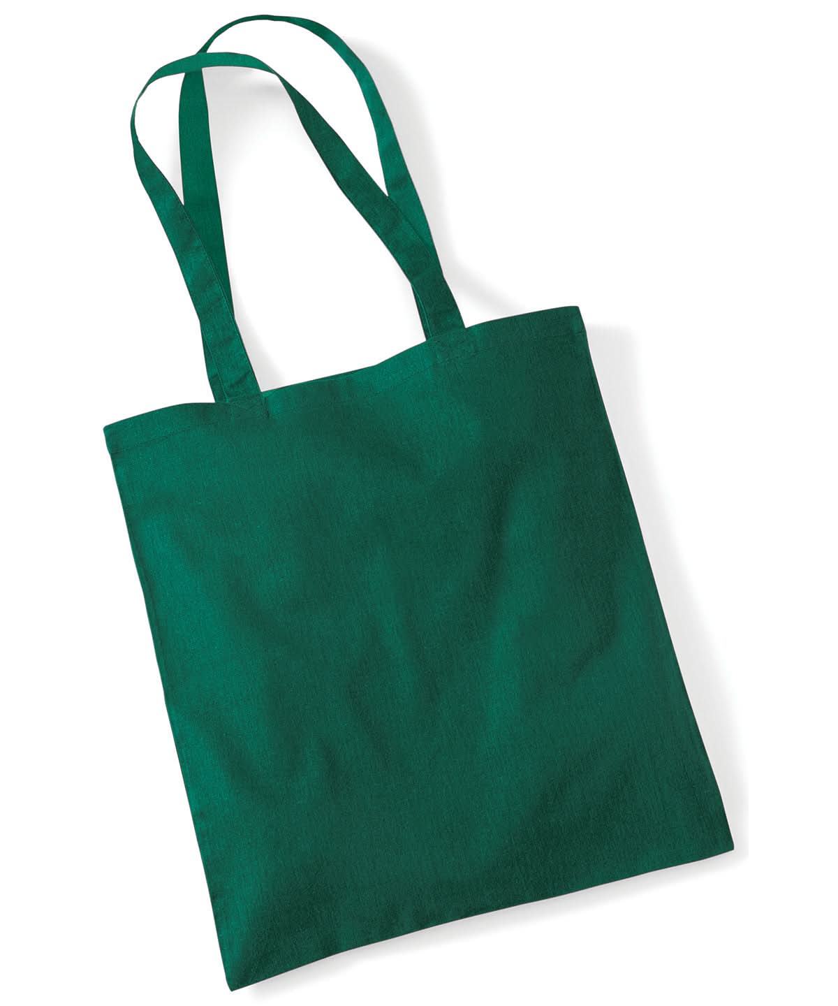 Westford Mill Bag For Life Long Handles WM101 - Bottle Green One size - Customisable Bags