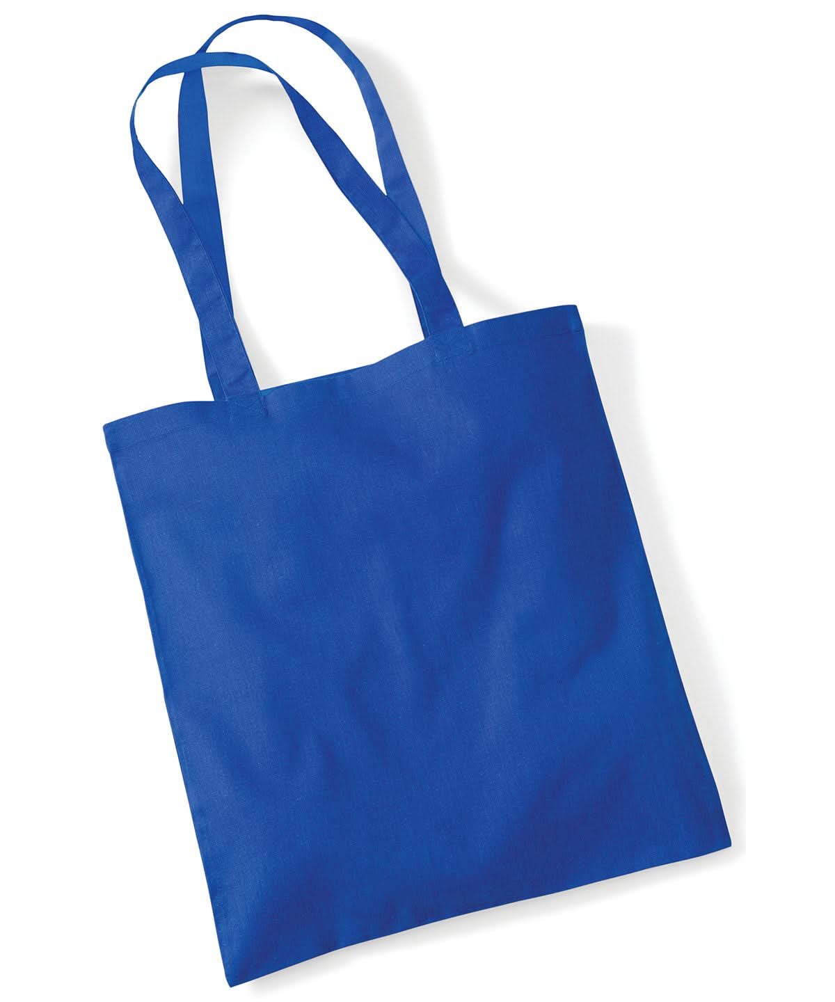 Westford Mill Bag For Life Long Handles WM101 - Bright Royal One size - Customisable Bags