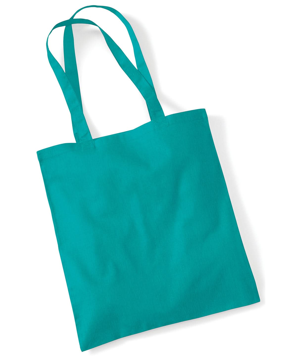 Westford Mill Bag For Life Long Handles WM101 - Emerald One size - Customisable Bags