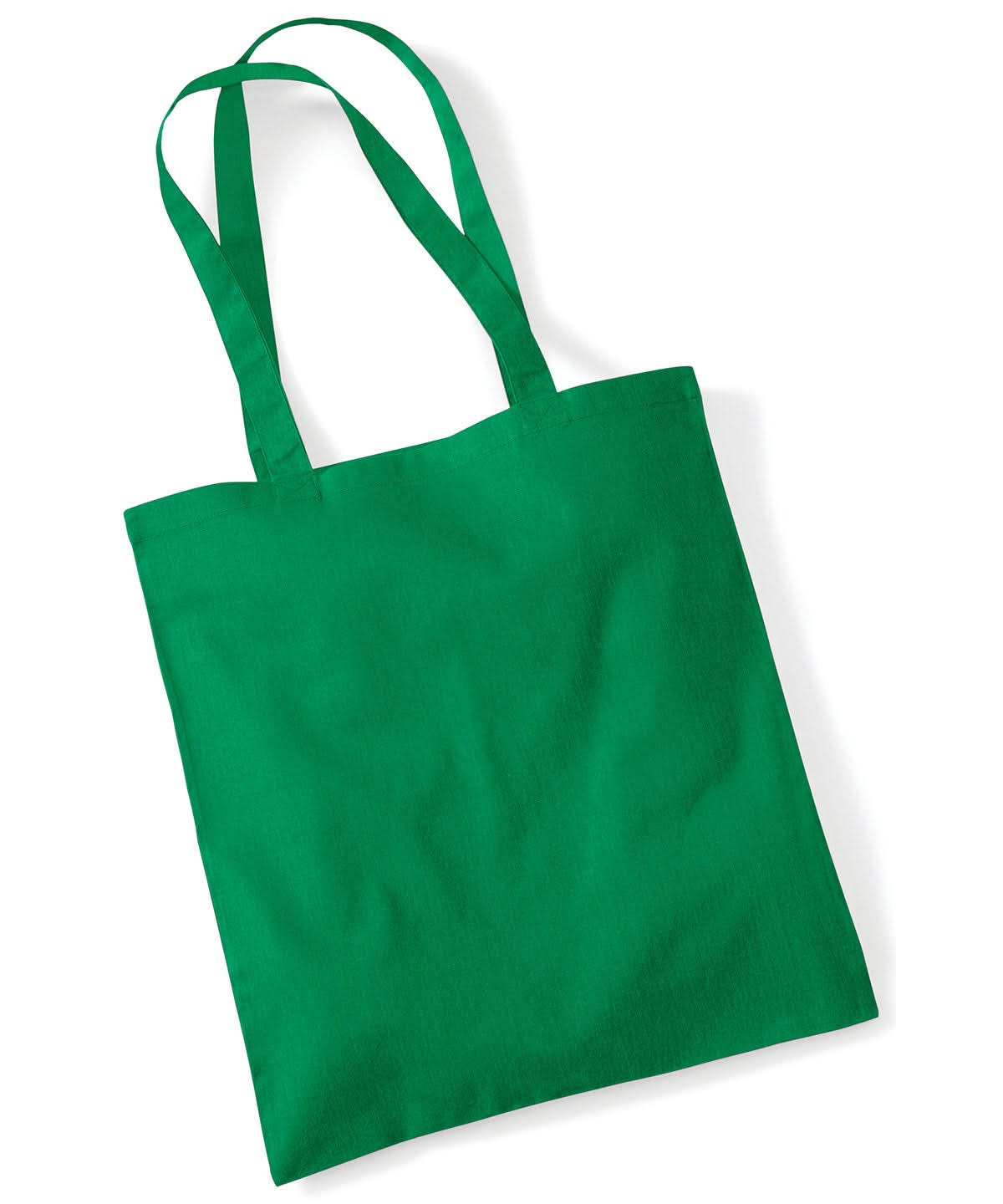 Westford Mill Bag For Life Long Handles WM101 - Kelly Green One size - Customisable Bags