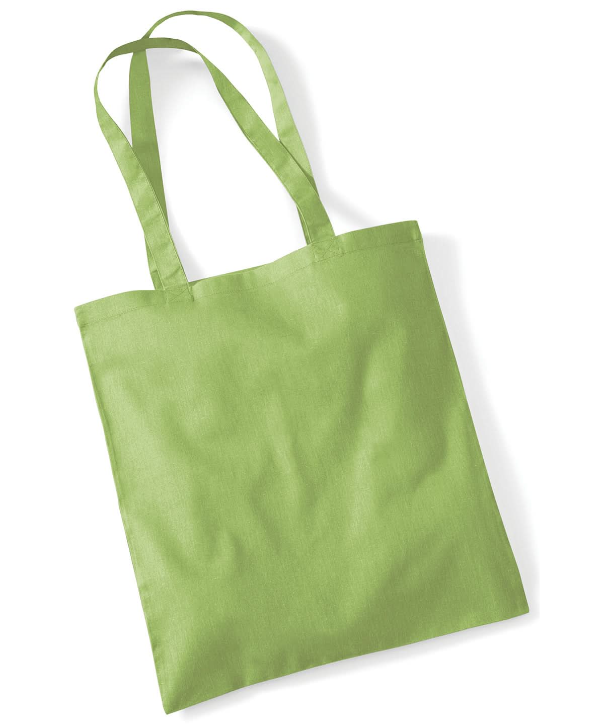 Westford Mill Bag For Life Long Handles WM101 - Kiwi One size - Customisable Bags