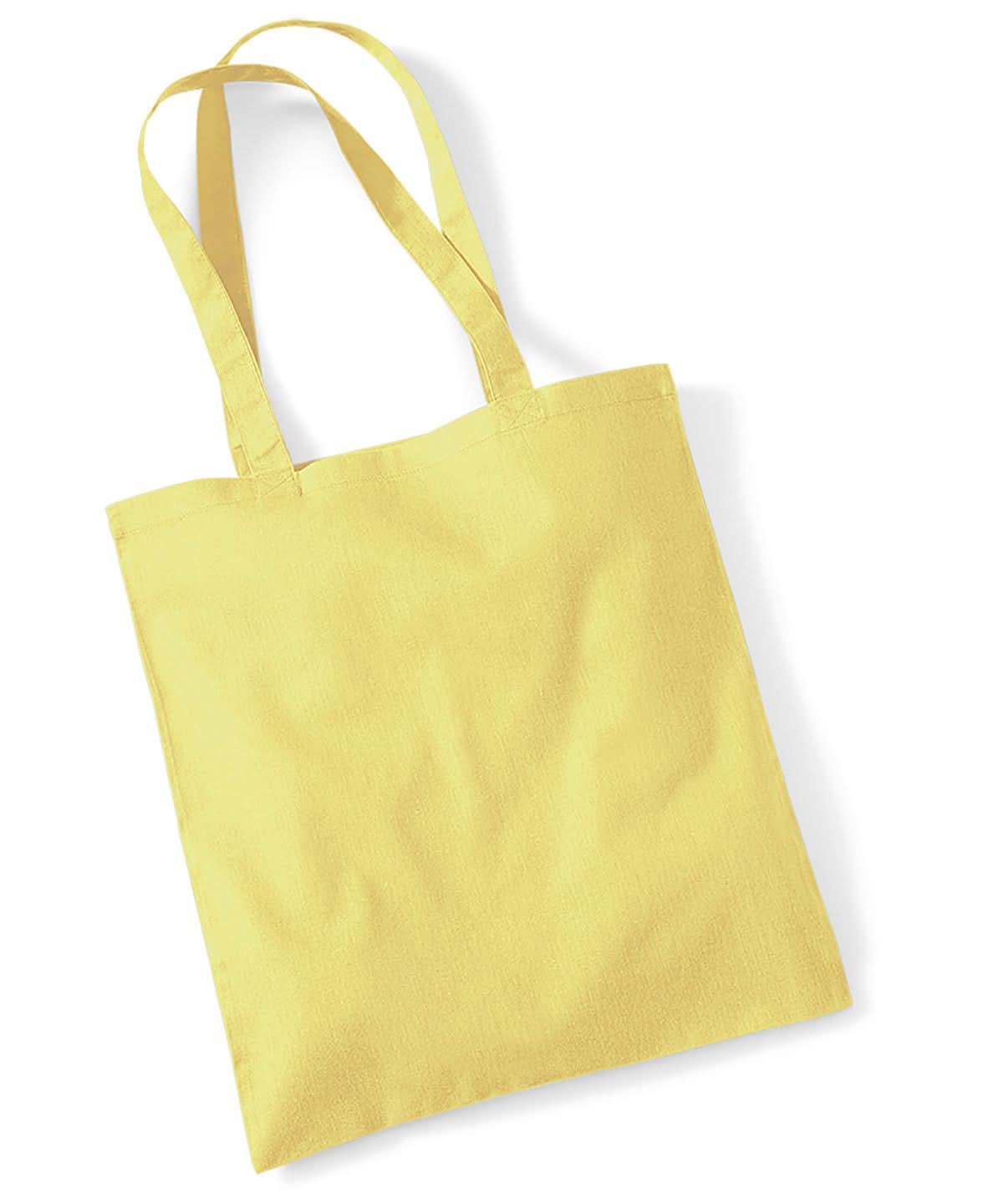 Westford Mill Bag For Life Long Handles WM101 - Lemon One size - Customisable Bags