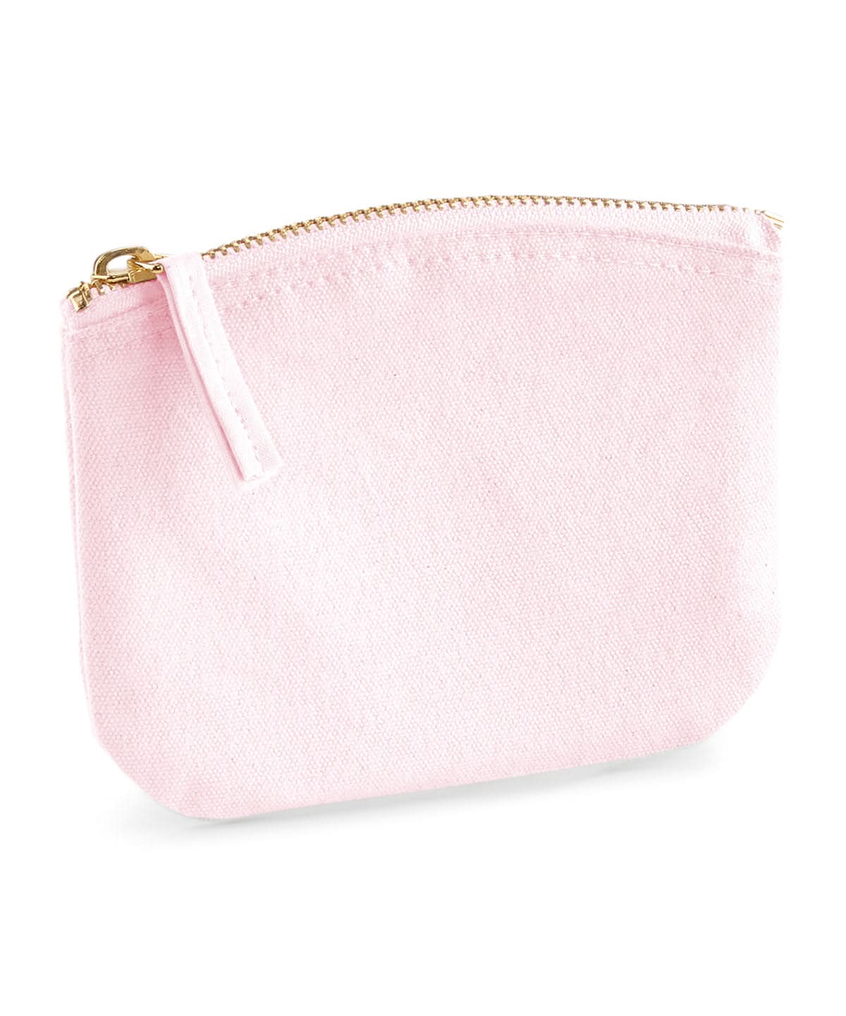 Westford Mill Earthaware Organic Spring Purse WM825 - Pastel Pink One size - Customisable Bags