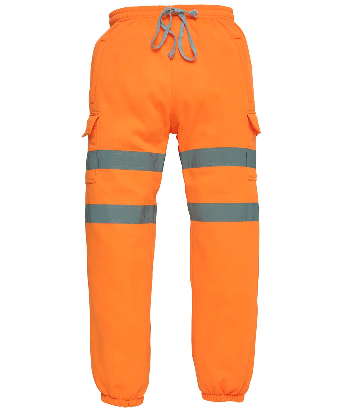Yoko HV Jogging Pants HV016 - Orange - Customisable Hi-Vis Joggers