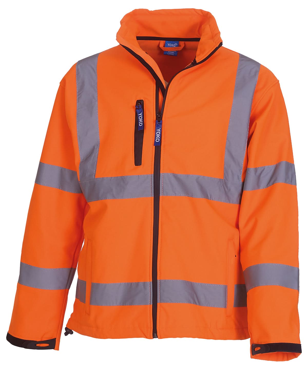Yoko HV Softshell Jacket Hvk09 YK040 - Orange - Customisable Softshell Jacket