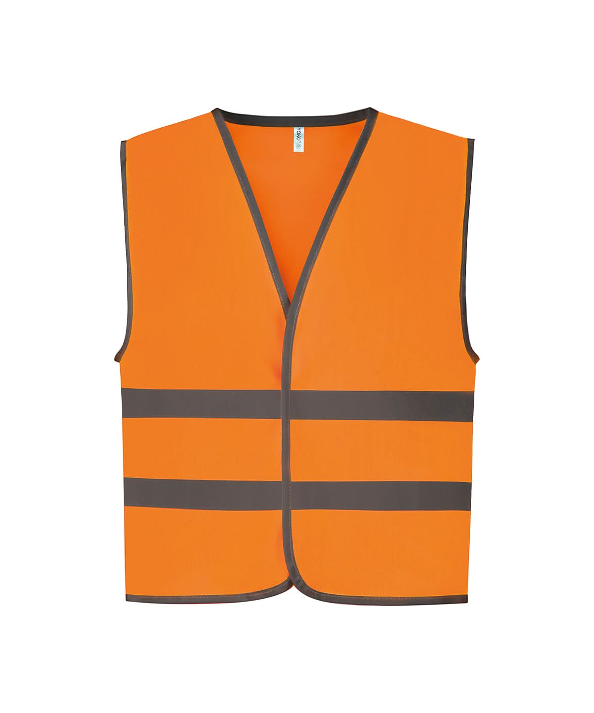 Yoko HV Reflective Border Kids Waistcoat Hvw102Ch YK102 - Orange - Customisable HV Vest