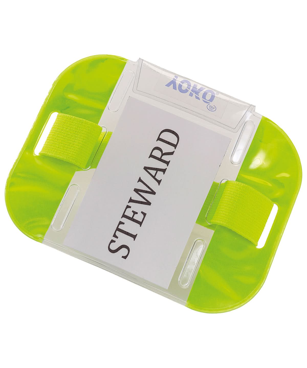 Yoko Id Armbands Id03 YK202 - Fluorescent Yellow One size - Customisable Armbands