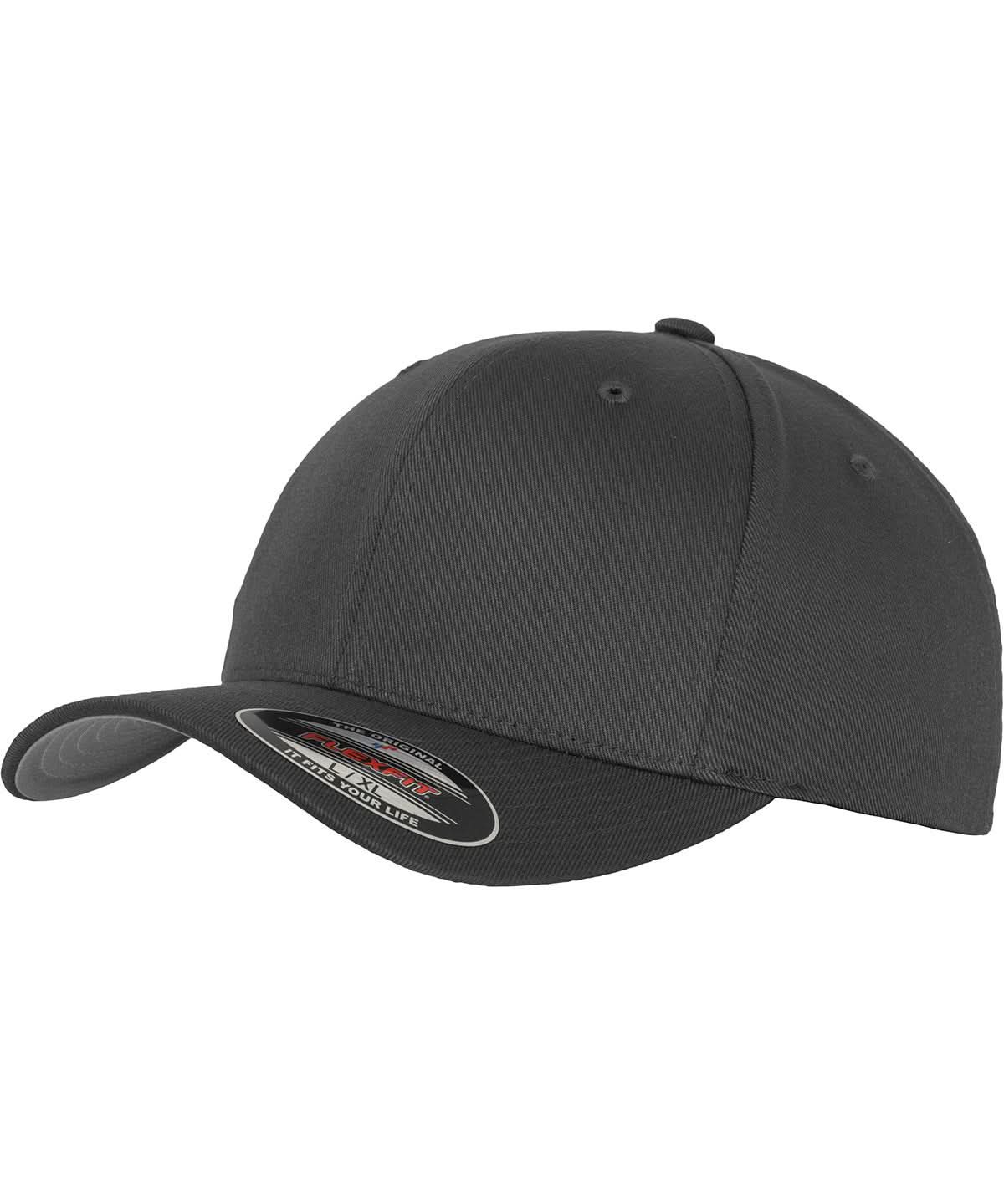 Flexfit By Yupoong Flexfit Fitted Baseball Cap 6277 YP004 - Dark Grey - Customisable Caps