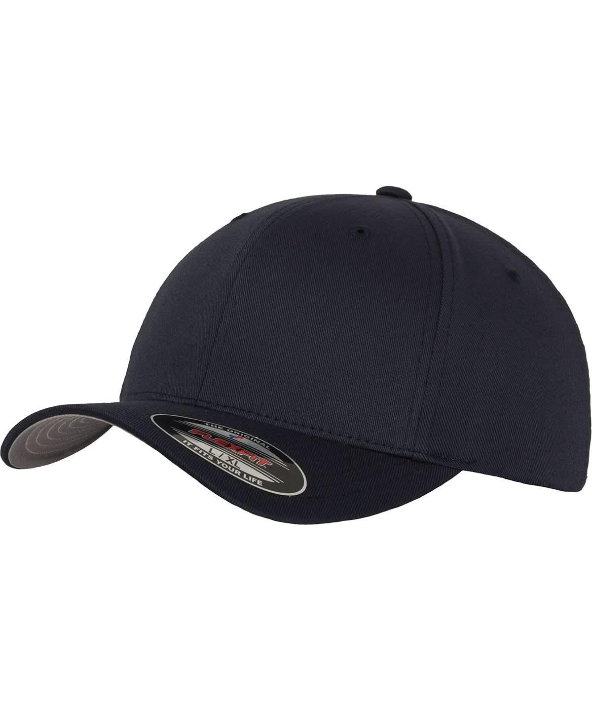 Flexfit By Yupoong Flexfit Fitted Baseball Cap 6277 YP004 - Dark Navy - Customisable Caps