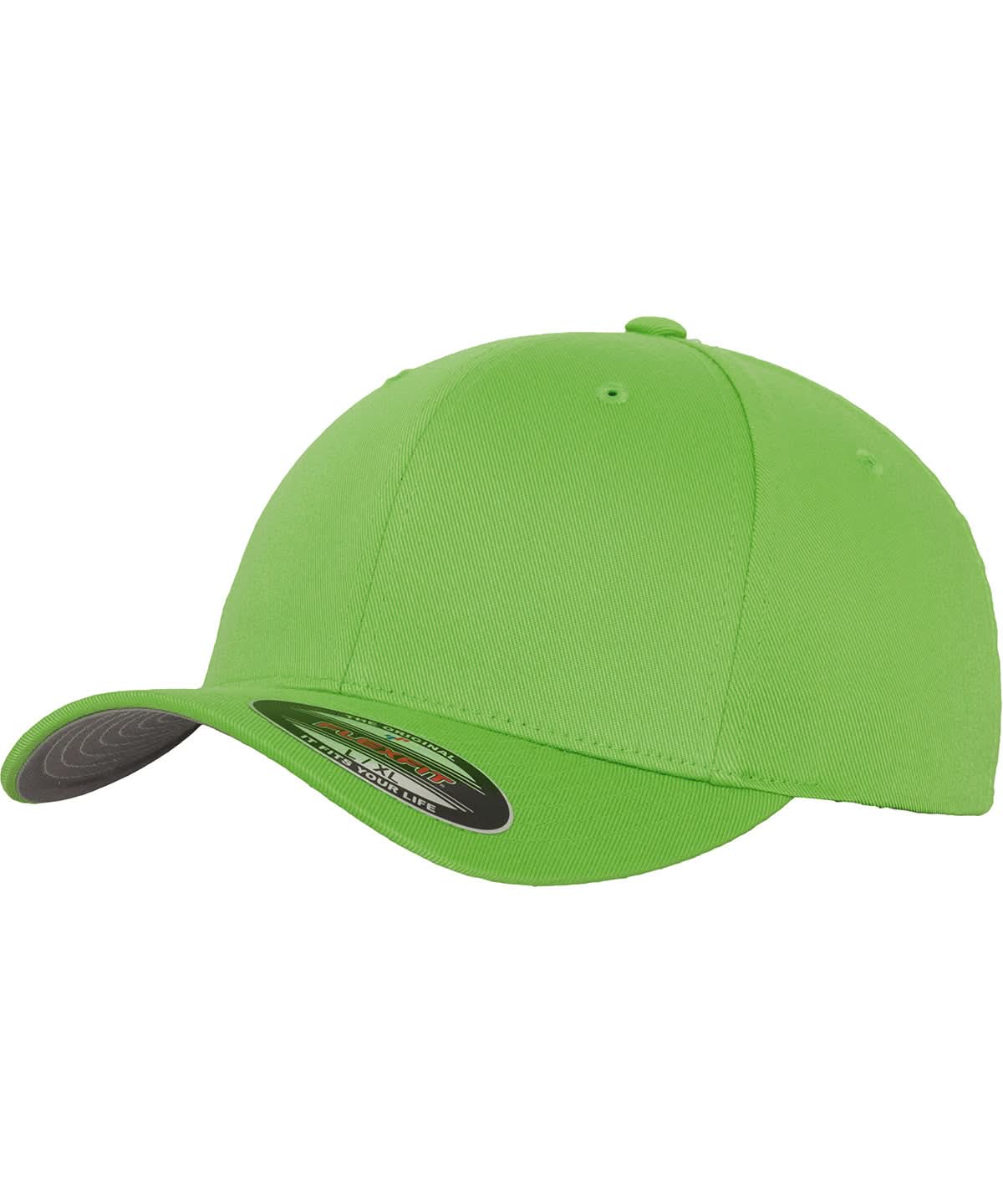 Flexfit By Yupoong Flexfit Fitted Baseball Cap 6277 YP004 - Fresh Green - Customisable Caps