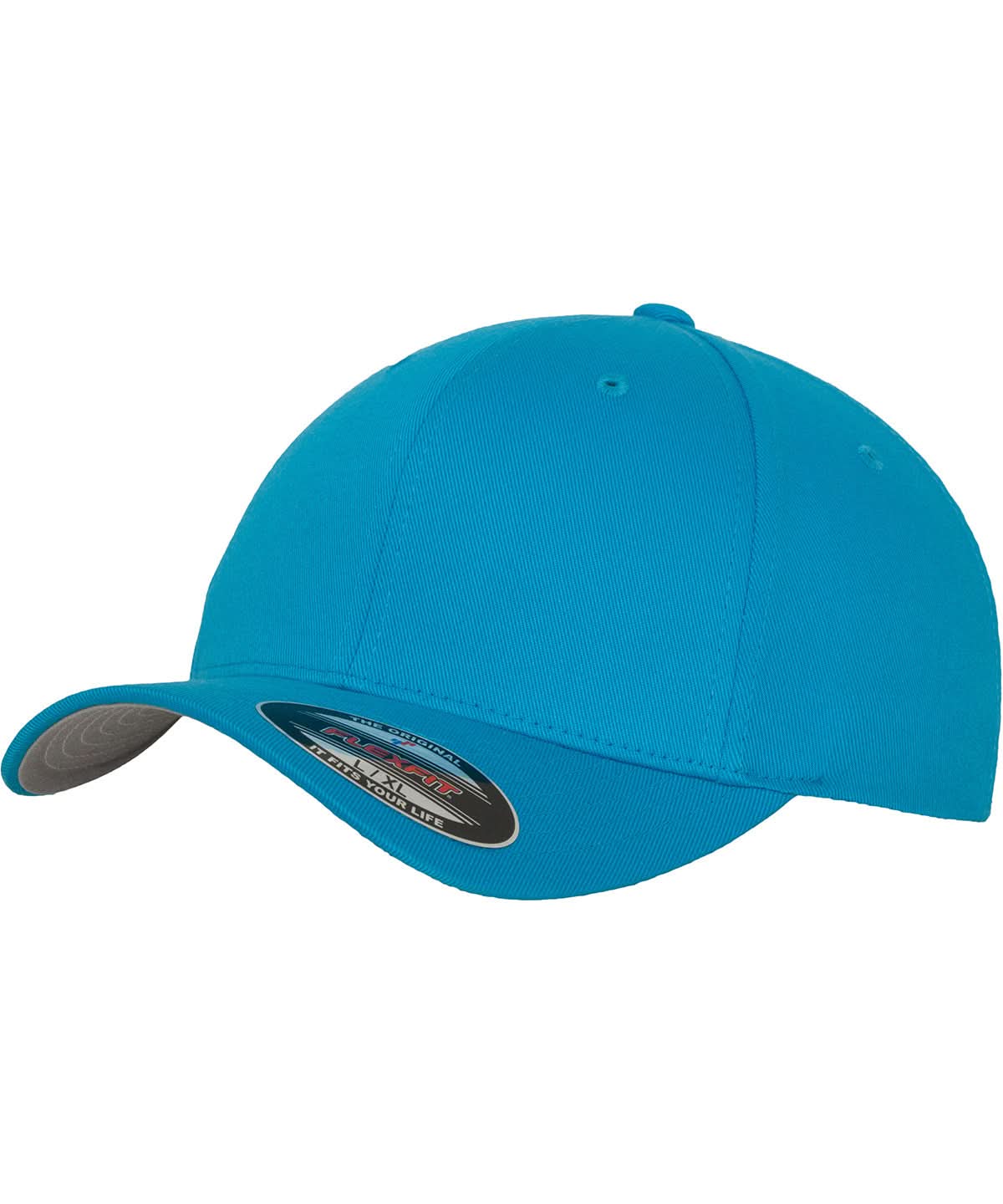 Flexfit By Yupoong Flexfit Fitted Baseball Cap 6277 YP004 - Hawaiian Ocean - Customisable Caps