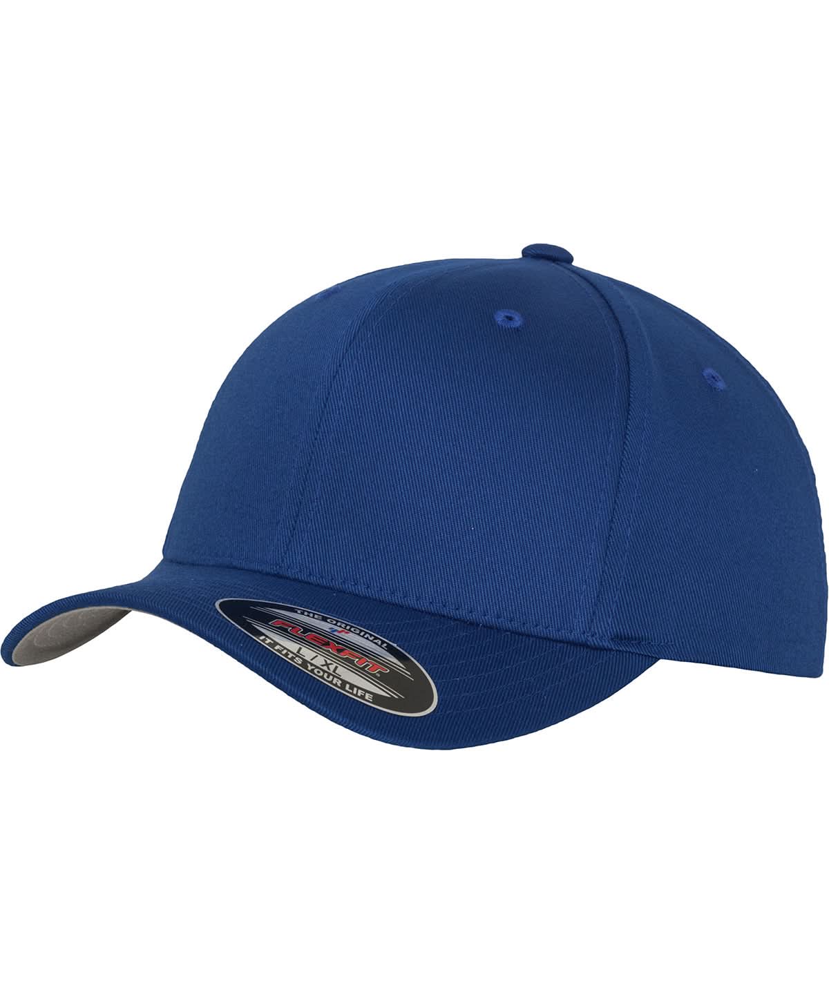 Flexfit By Yupoong Flexfit Fitted Baseball Cap 6277 YP004 - Royal - Customisable Caps
