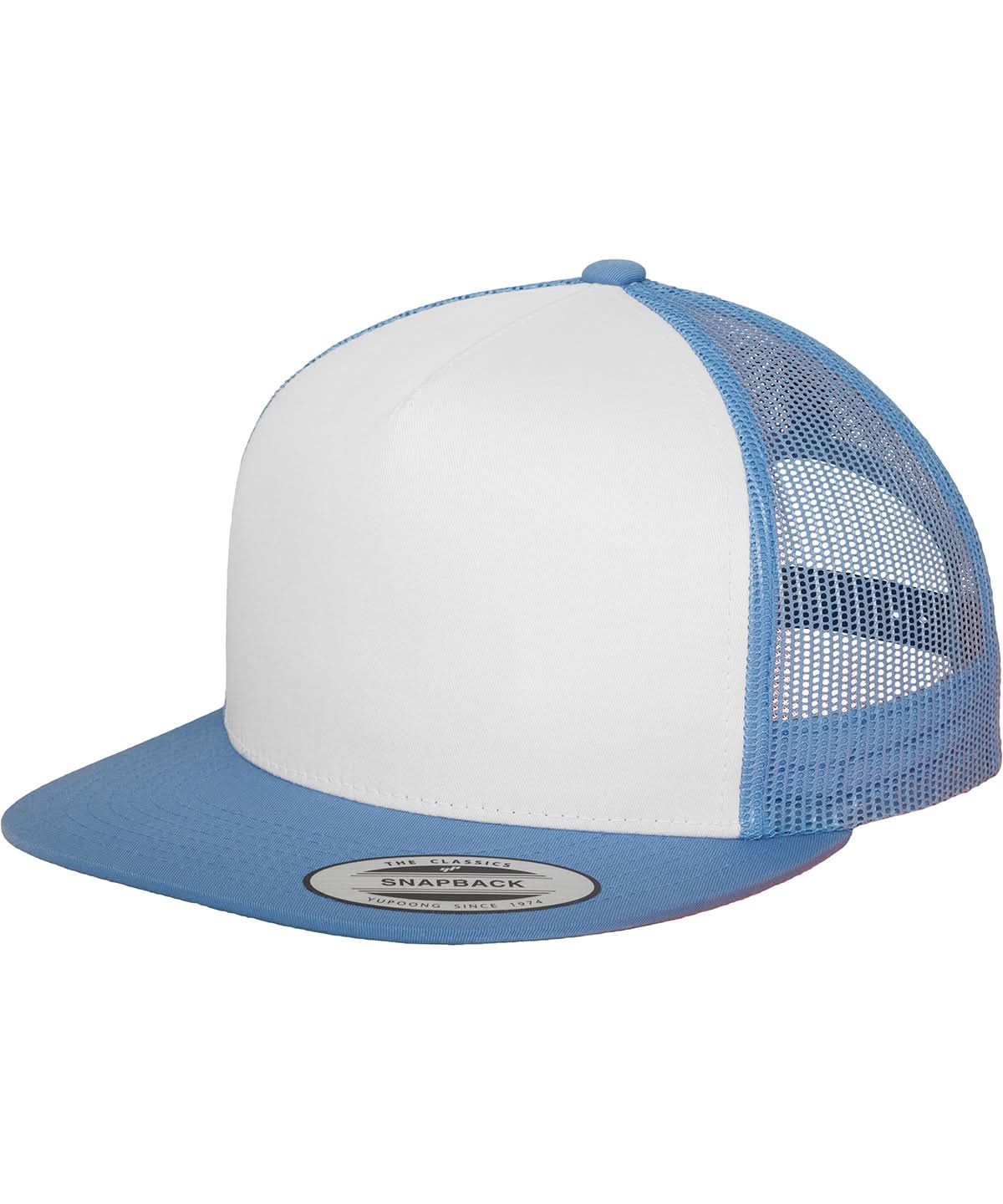 Flexfit By Yupoong Classic Trucker 6006W YP011 - C.Blue White C.Blue One size - Customisable Caps