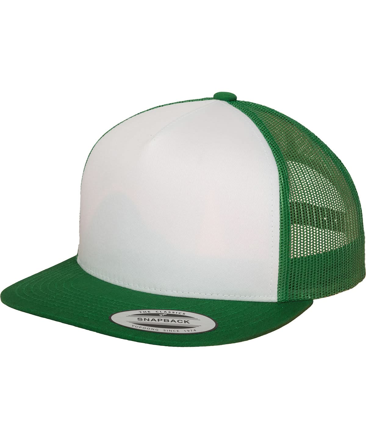 Flexfit By Yupoong Classic Trucker 6006W YP011 - Kelly White Kelly One size - Customisable Caps