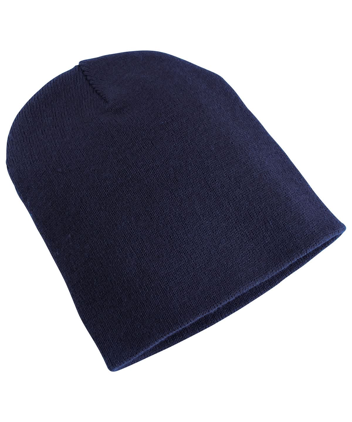 Flexfit By Yupoong Heavyweight Beanie 1500Kc YP013 - Navy One size - Customisable Beanies