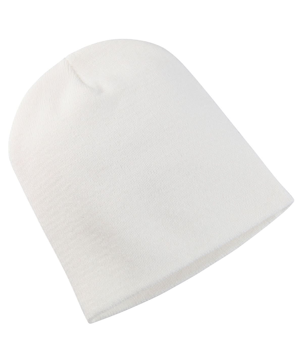 Flexfit By Yupoong Heavyweight Beanie 1500Kc YP013 - White One size - Customisable Beanies