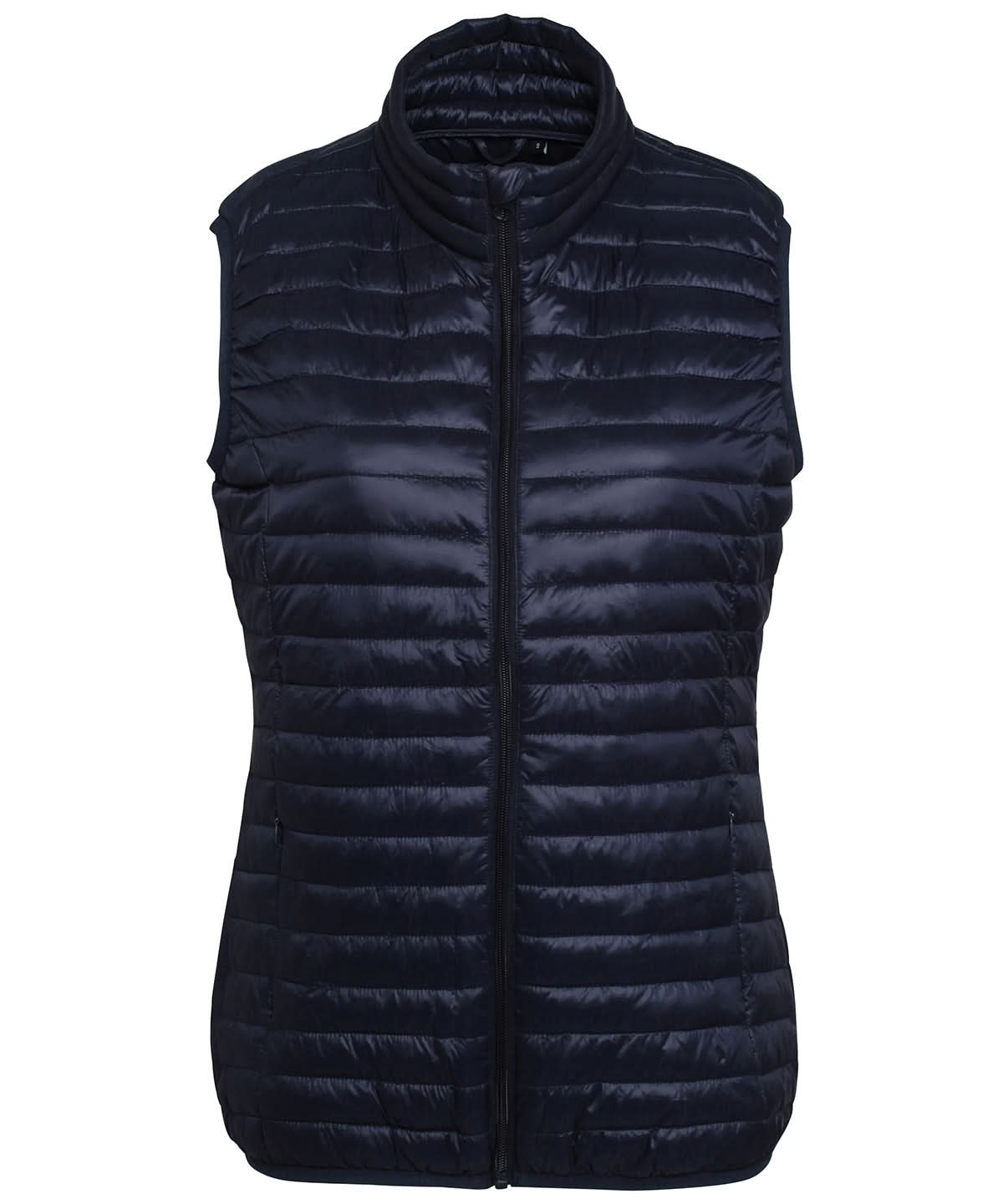 2786 Womens tribe fineline padded gilet TS19F - Navy - Customisable Bodywarmer
