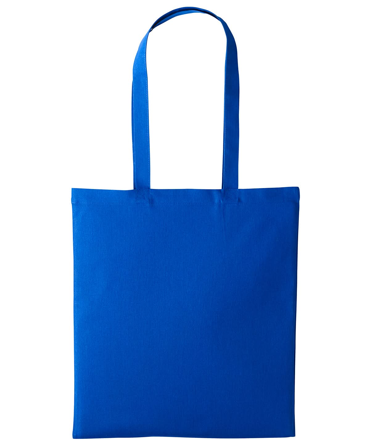 Nutshell Cotton shopper long handle RL100 - Royal One size - Customisable Bags