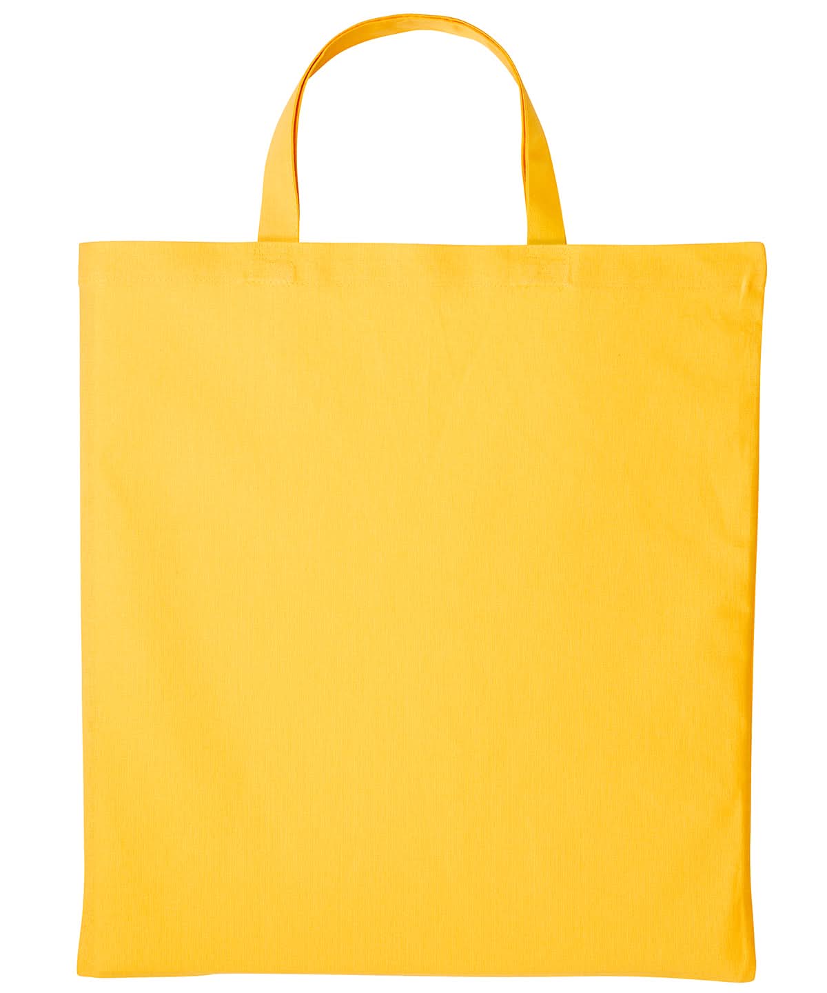 Nutshell Cotton shopper short handle RL110 - Gold One size - Customisable Bags