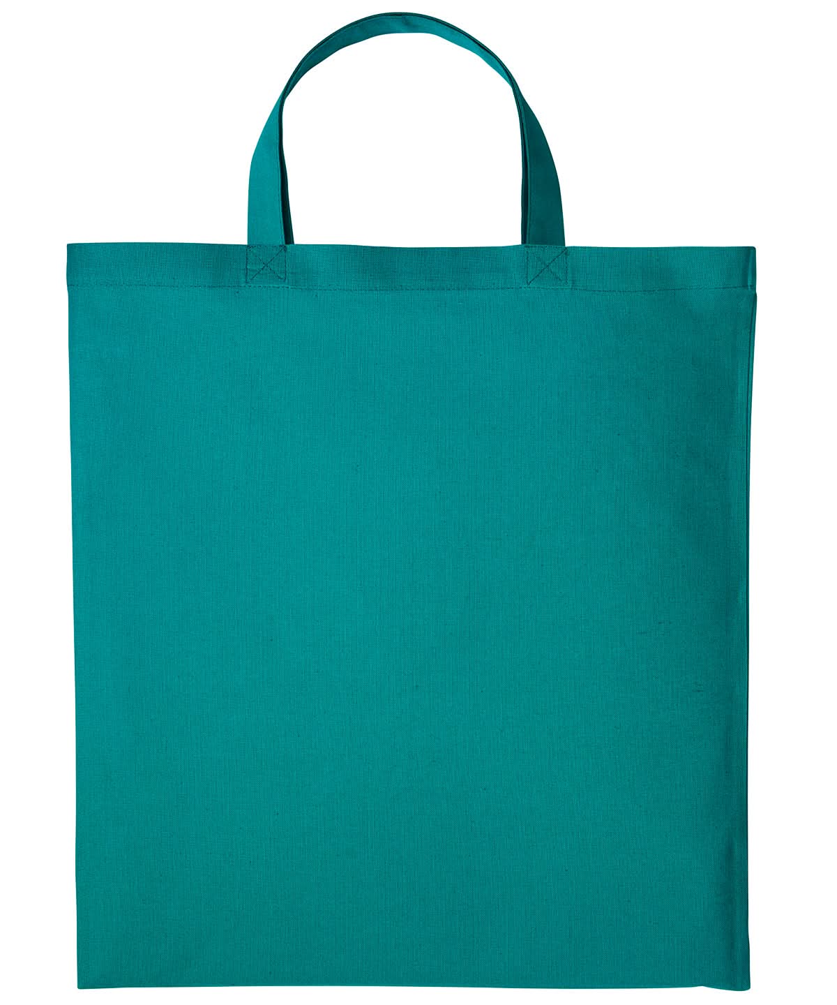 Nutshell Cotton shopper short handle RL110 - Jade One size - Customisable Bags