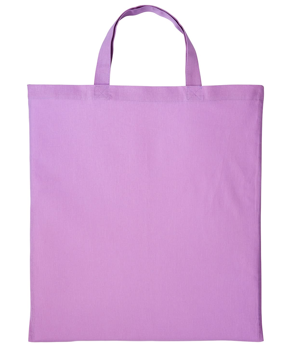 Nutshell Cotton shopper short handle RL110 - Lavender One size - Customisable Bags
