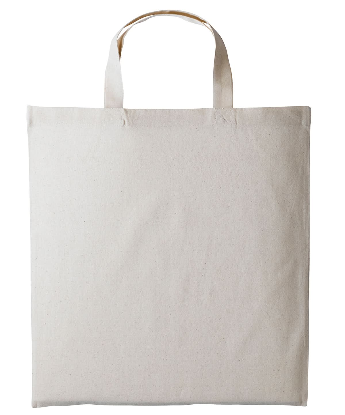 Nutshell Cotton shopper short handle RL110 - Natural One size - Customisable Bags