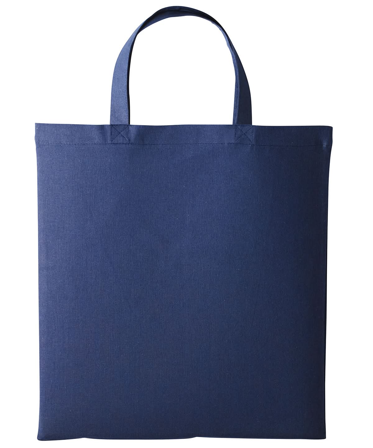 Nutshell Cotton shopper short handle RL110 - Oxford Navy One size - Customisable Bags