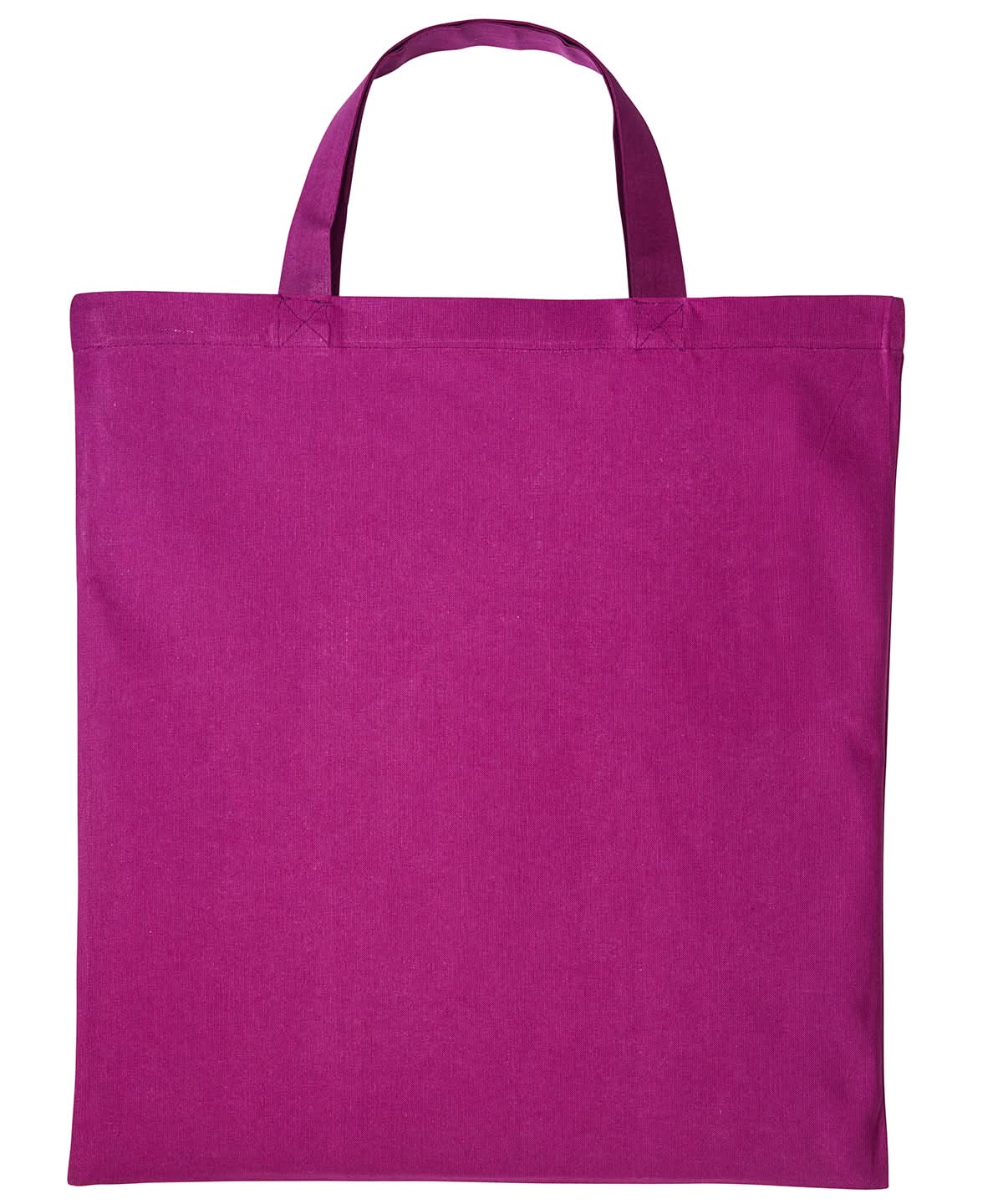 Nutshell Cotton shopper short handle RL110 - Plum One size - Customisable Bags
