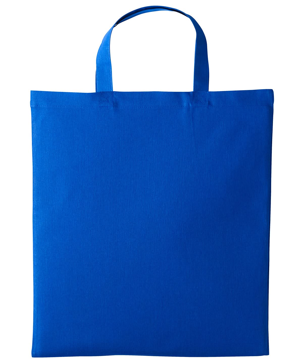Nutshell Cotton shopper short handle RL110 - Royal One size - Customisable Bags