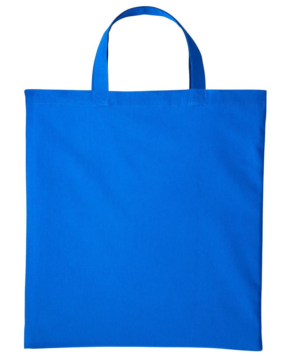 Nutshell Cotton shopper short handle RL110 - Sapphire One size - Customisable Bags