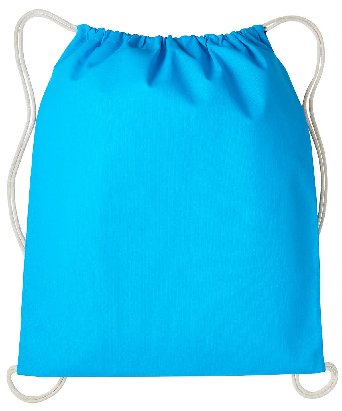 Nutshell Gymsac with cords RL300 - Hawaiian Blue Natural One size - Customisable Bags