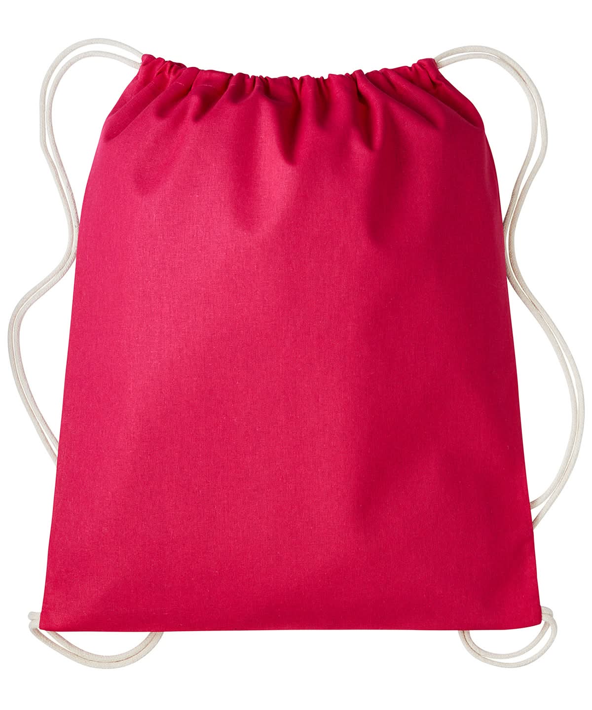 Nutshell Gymsac with cords RL300 - Hot Pink Natural One size - Customisable Bags