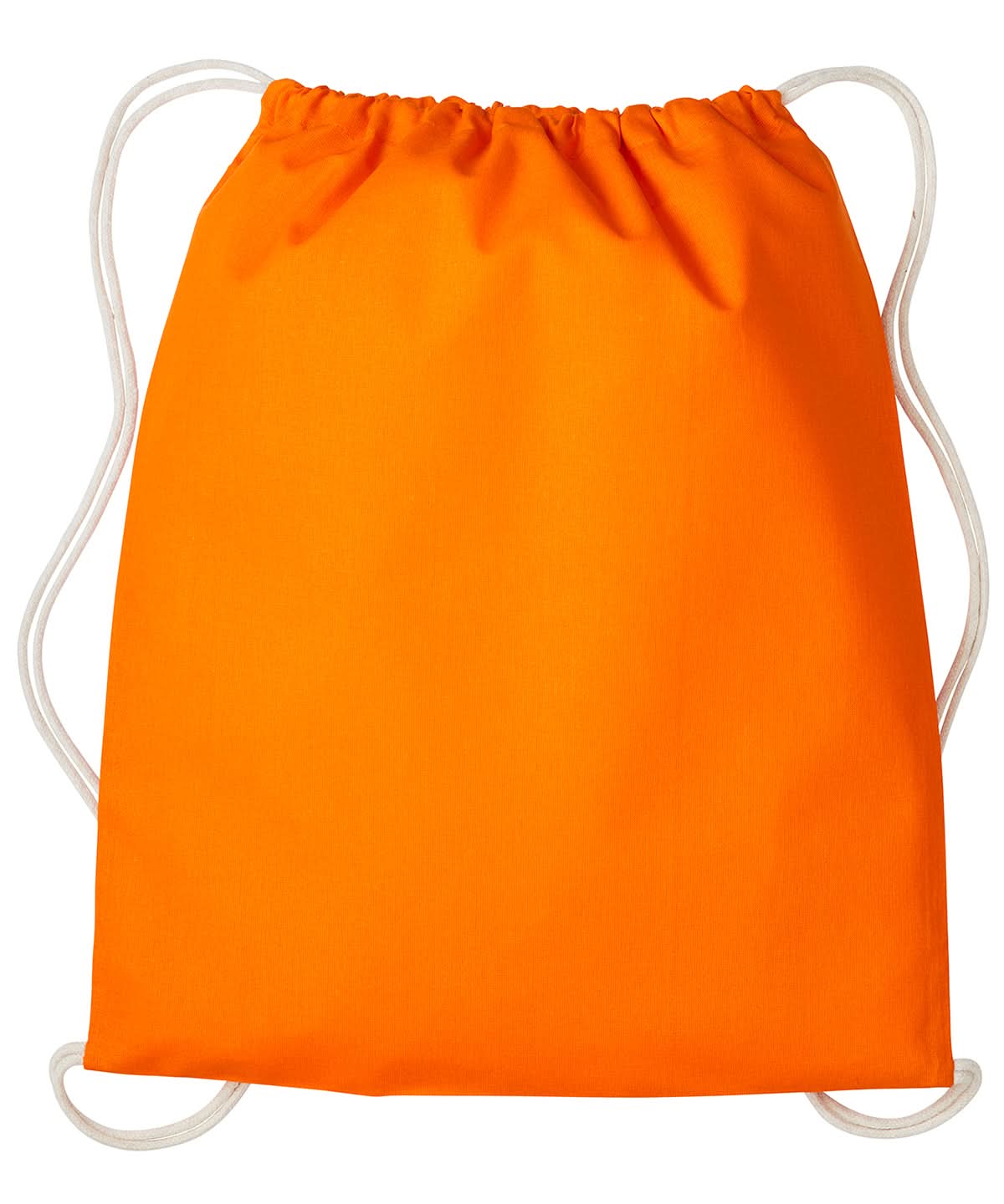 Nutshell Gymsac with cords RL300 - Orange Natural One size - Customisable Bags