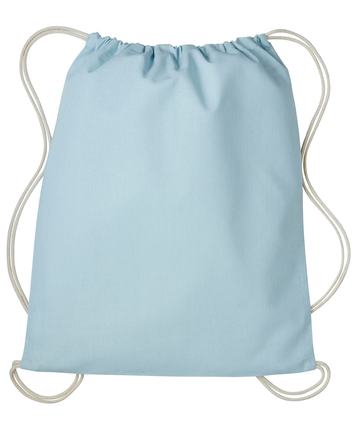 Nutshell Gymsac with cords RL300 - Pastel Blue Natural One size - Customisable Bags