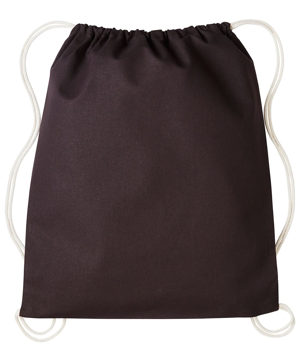 Nutshell Gymsac with cords RL300 - Storm Dark Grey Natural One size - Customisable Bags