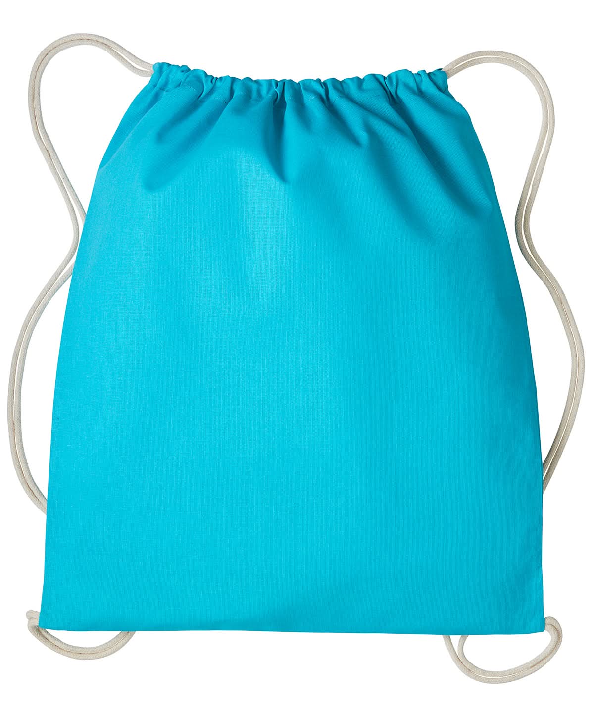 Nutshell Gymsac with cords RL300 - Turquoise Natural One size - Customisable Bags