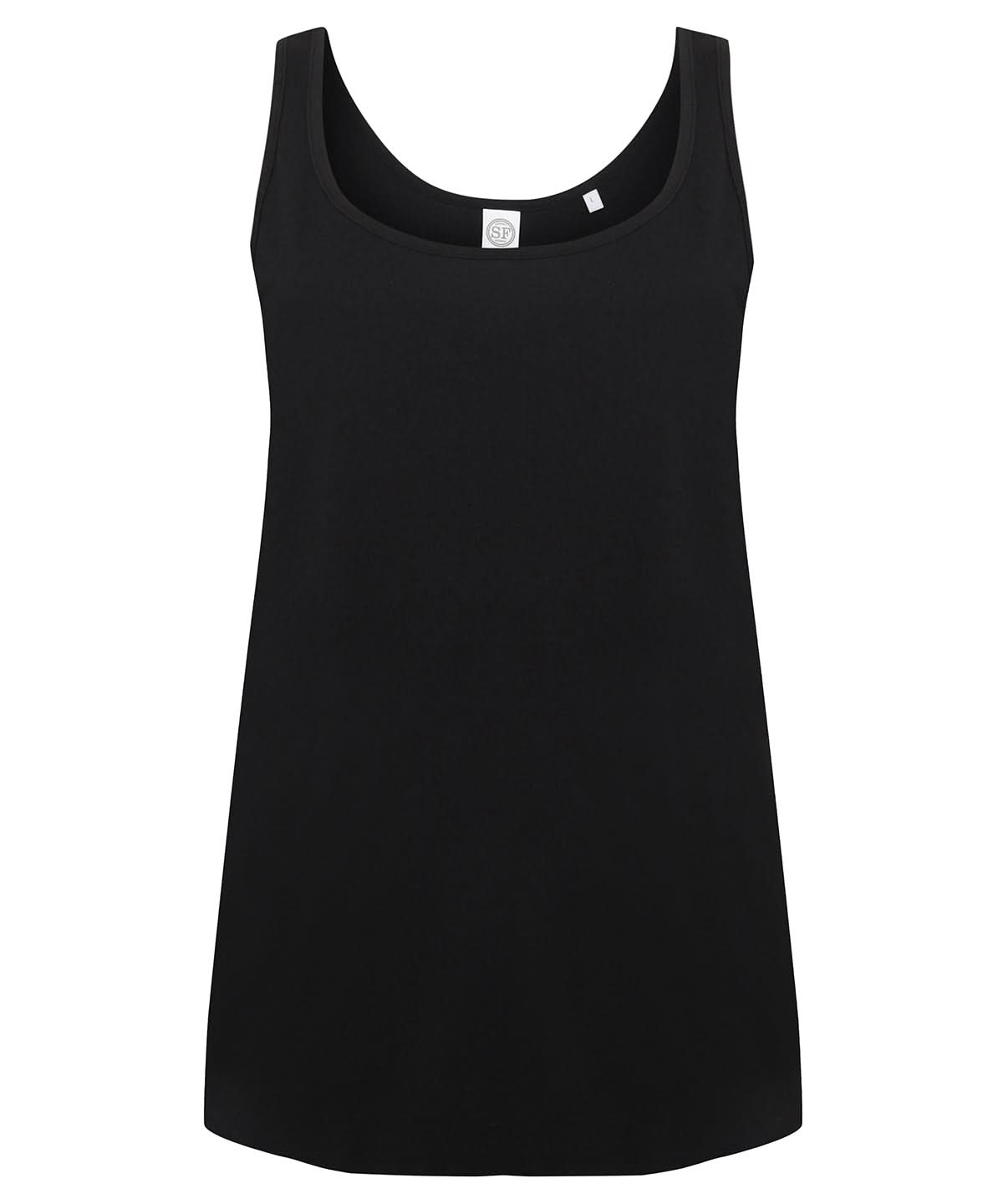 SF Womens slounge vest SK234 - Black - Customisable Vest