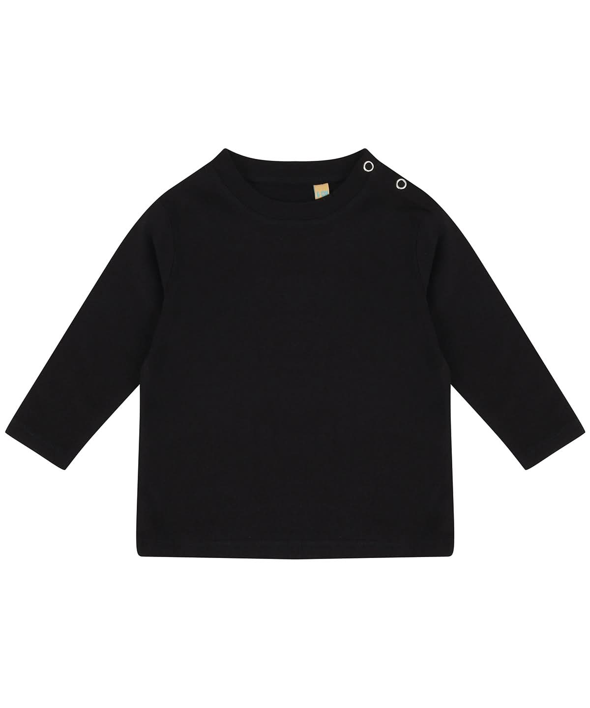 Larkwood Long Sleeved T Shirt LW21T - Black - Customisable T-Shirts