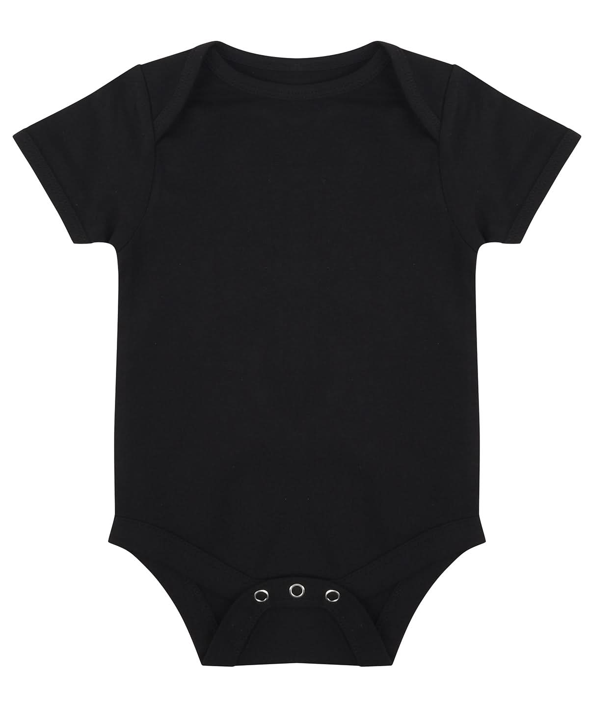 Larkwood Essential Short Sleeved Bodysuit LW500 - Black - Customisable Bodysuits