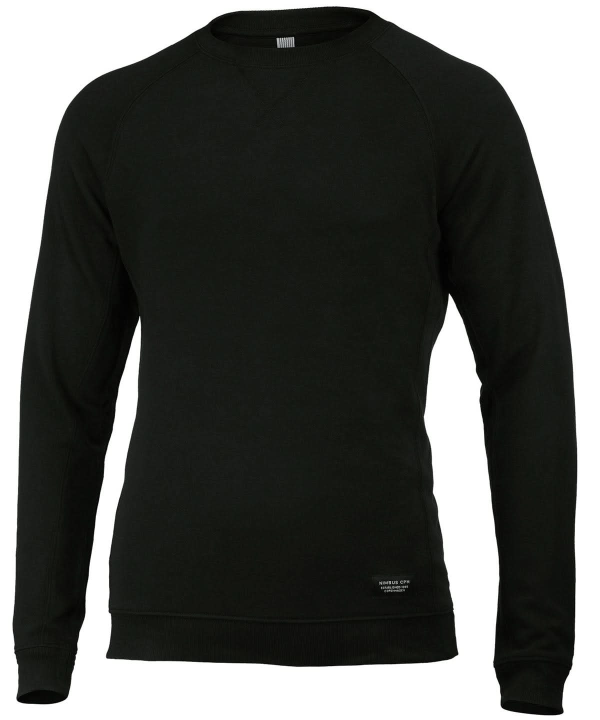 Nimbus Newport luxury lightweight crewneck NB87M - Black - Customisable Sweatshirts